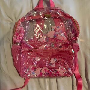 Packed Party Pink Sequin Kids Backpack